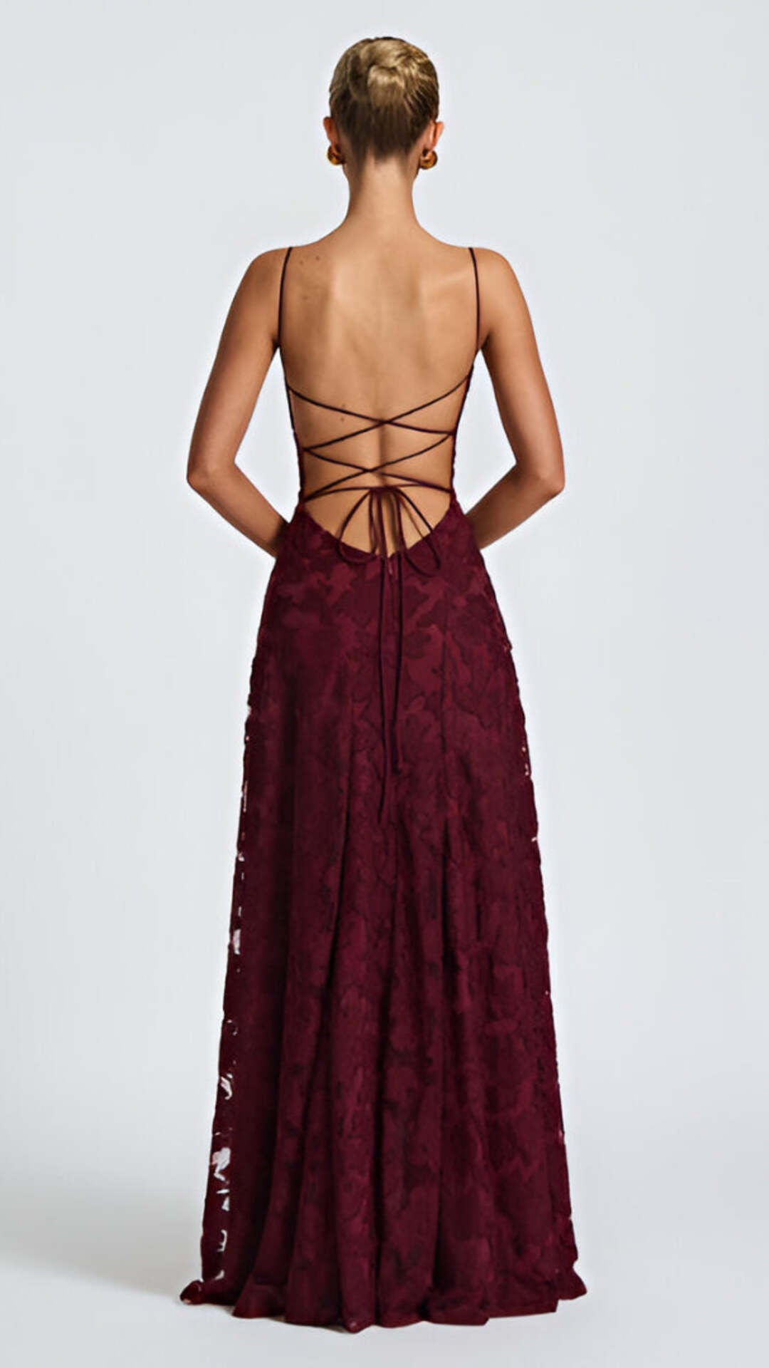 Francisa | Vestido Largo con Corsé de Encaje | Bella Brisa
