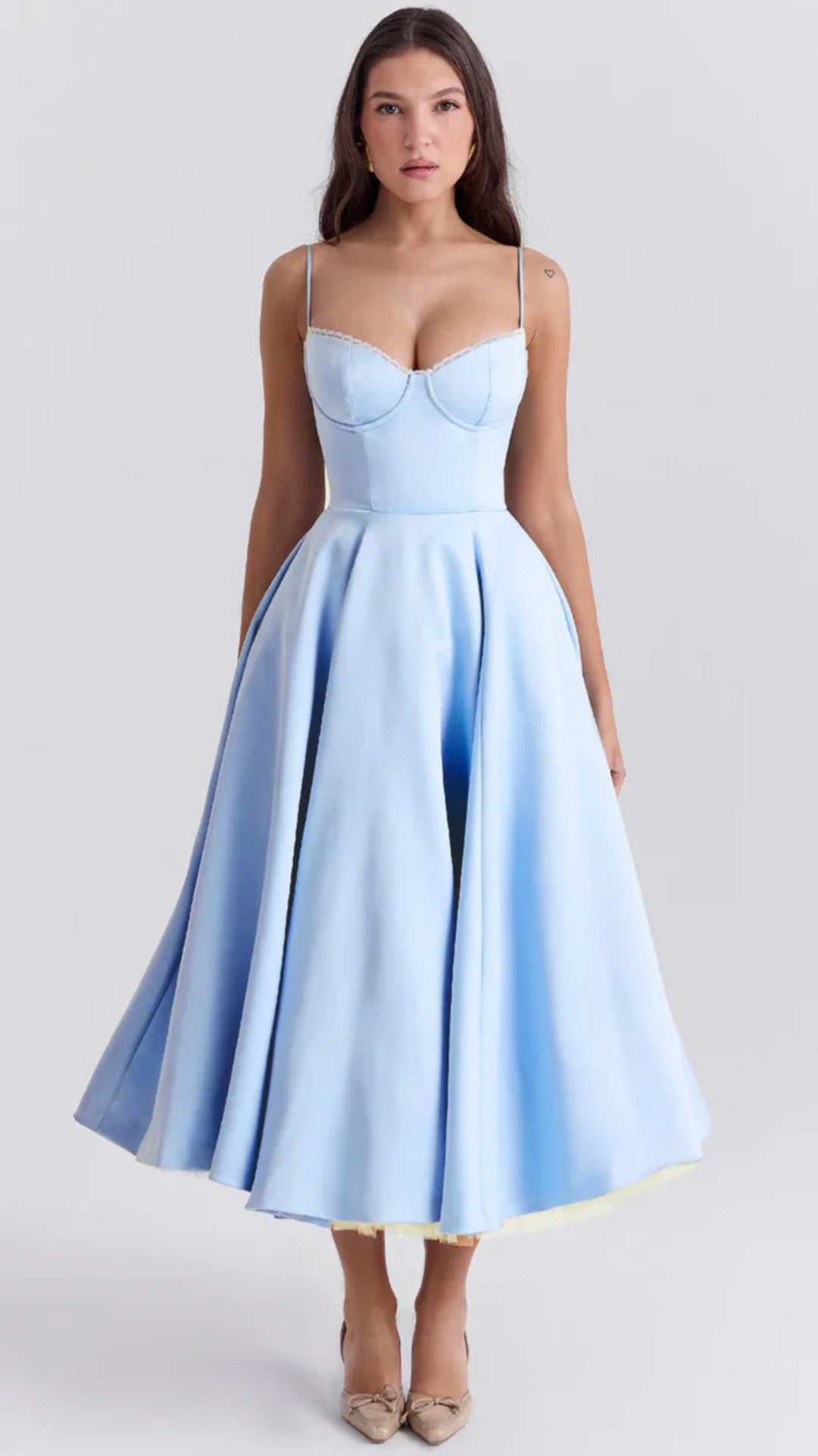 Mara Vestido largo con tirantes | Bella Brisa