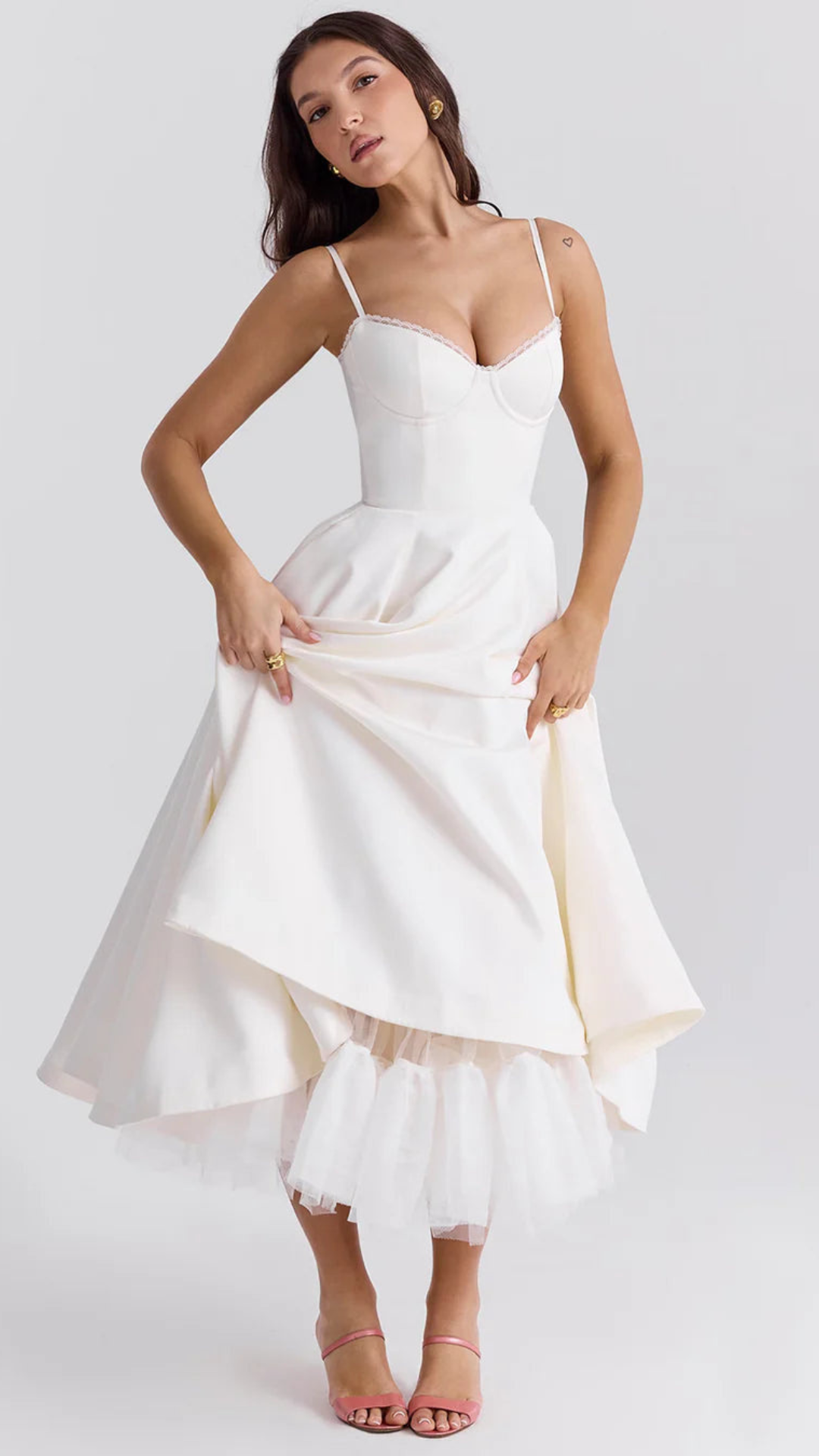 Mara Vestido largo con tirantes | Bella Brisa