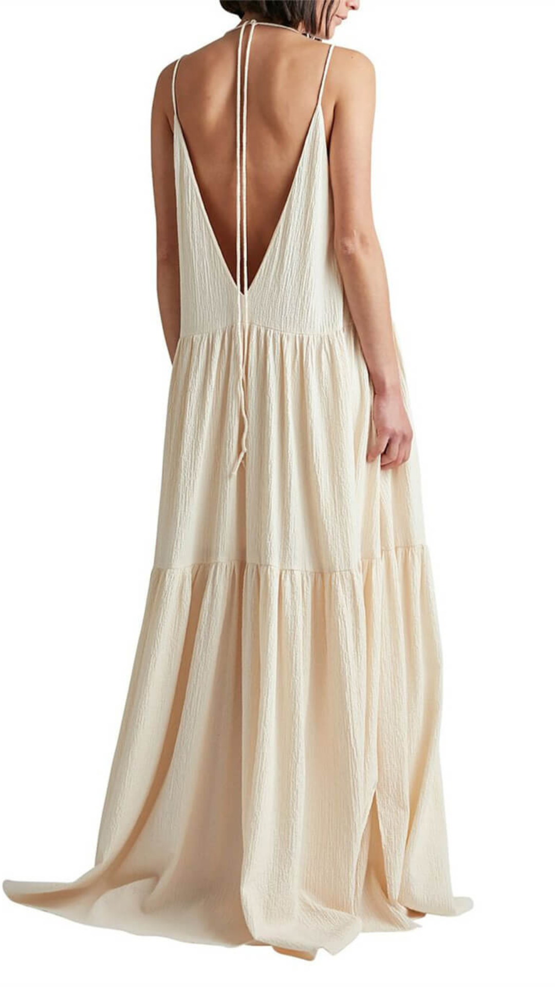Vestido de Tirantes con Escote en V Profundo | Bella Brisa