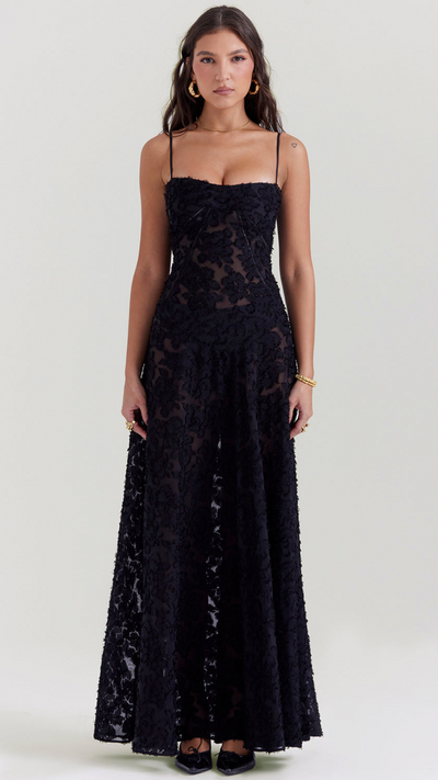 Vestido de espalda abierta Amara | Bella Brisa