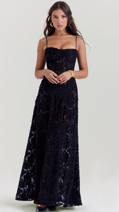 Vestido de espalda abierta Amara | Bella Brisa