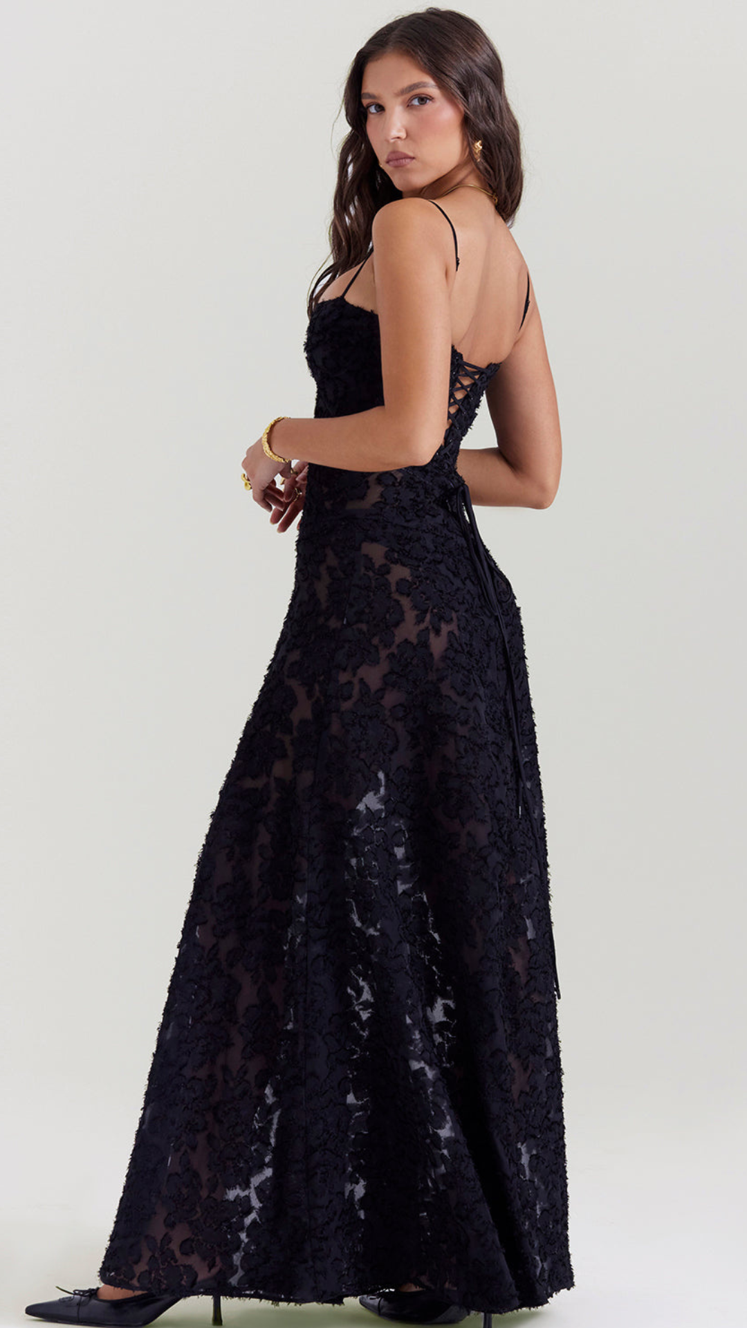 Vestido de espalda abierta Amara | Bella Brisa