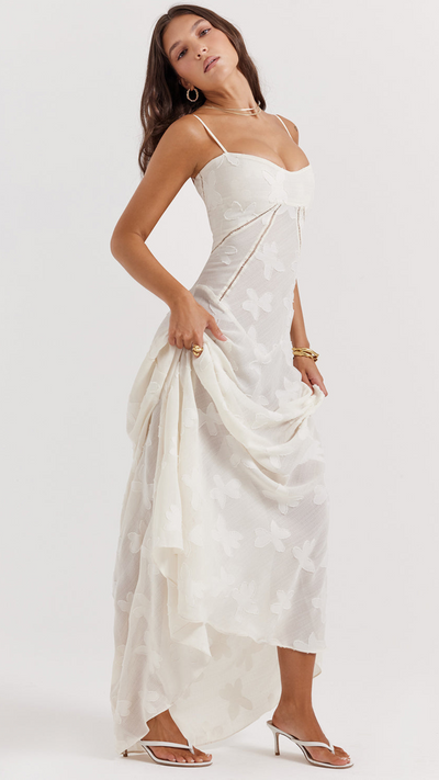 Vestido de espalda abierta Amara | Bella Brisa