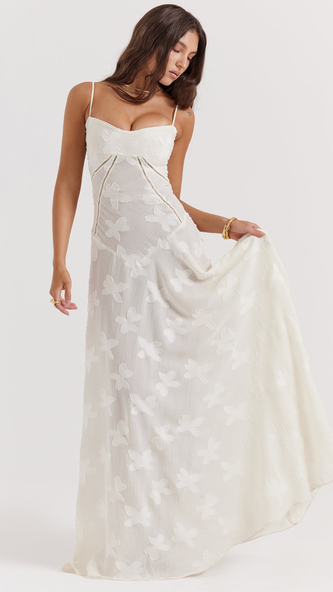 Vestido de espalda abierta Amara | Bella Brisa