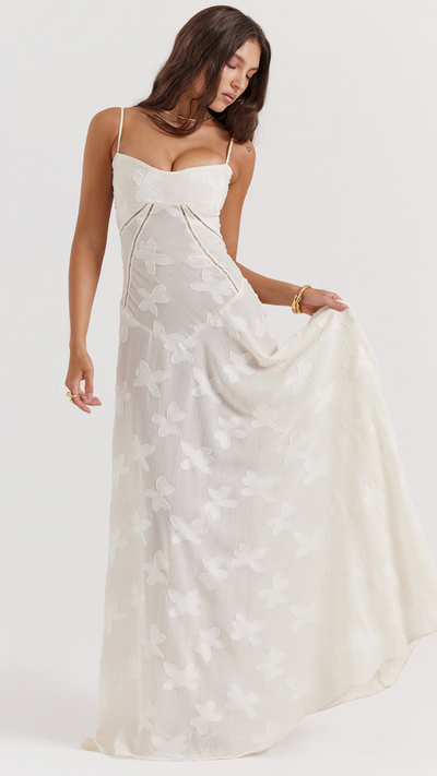 Vestido de espalda abierta Amara | Bella Brisa