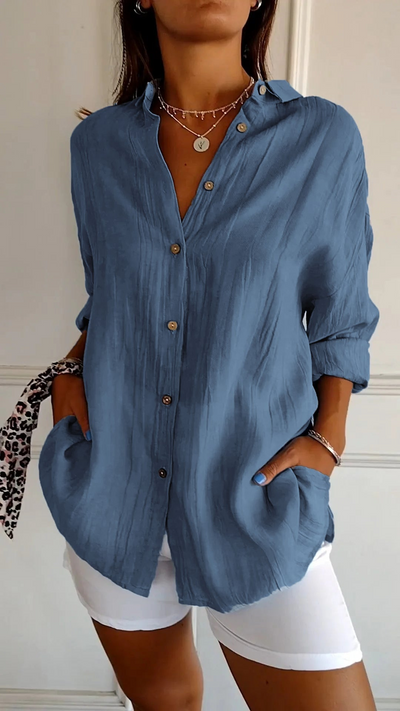 Camisa de corte ancho | Bella Brisa