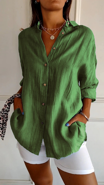 Camisa de corte ancho | Bella Brisa
