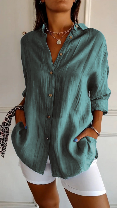 Camisa de corte ancho | Bella Brisa