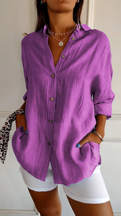 Camisa de corte ancho | Bella Brisa