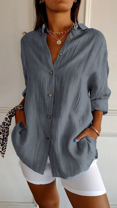 Camisa de corte ancho | Bella Brisa