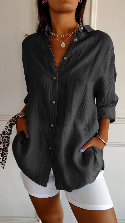 Camisa de corte ancho | Bella Brisa