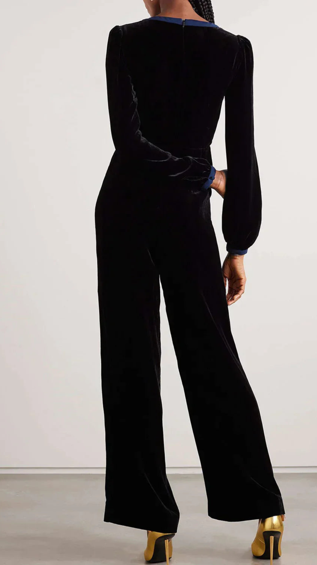 Conjunto de terciopelo Luna con detalle | Bella Brisa