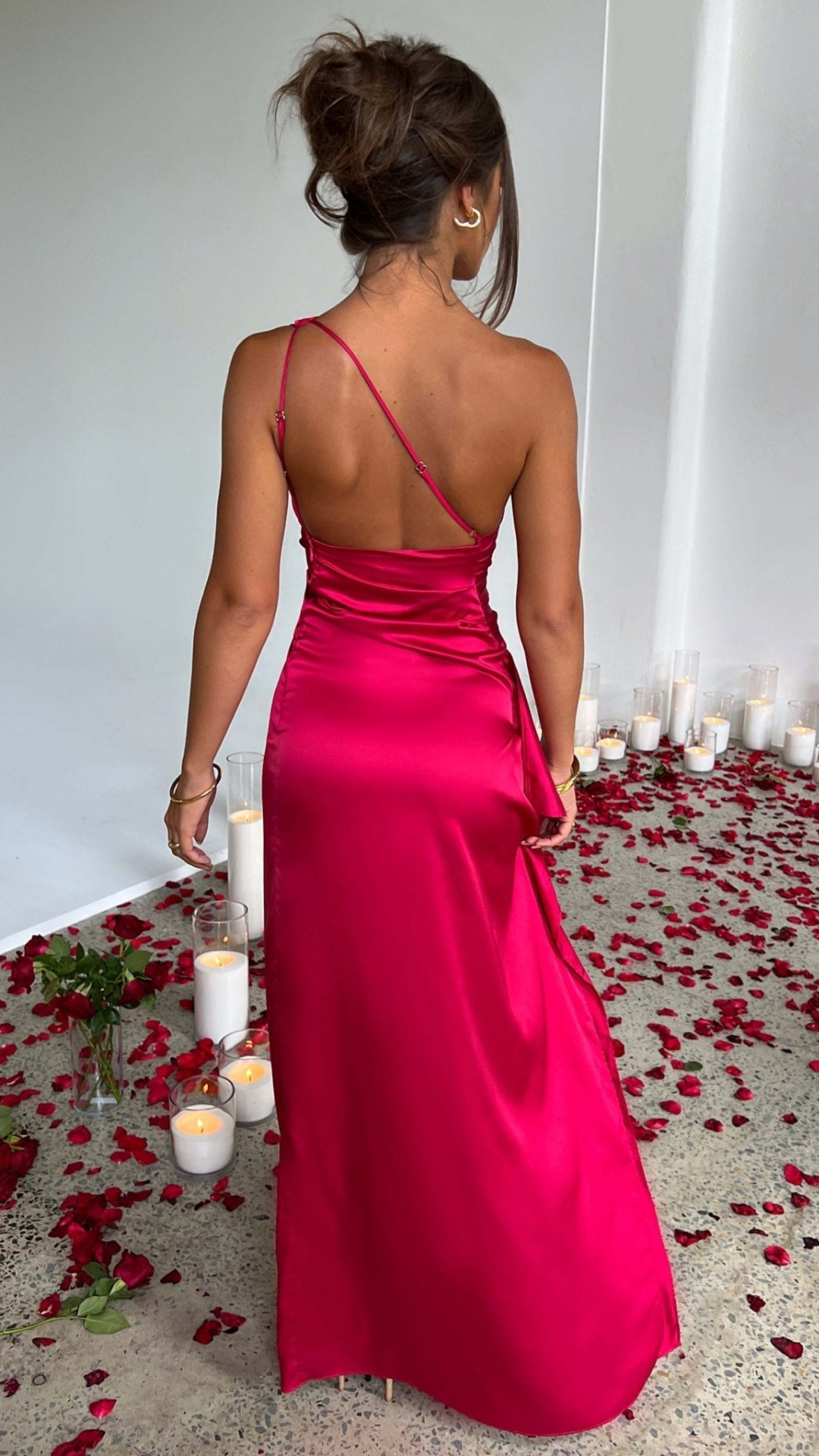 Vestido largo Aurora Rojo | Bella Brisa