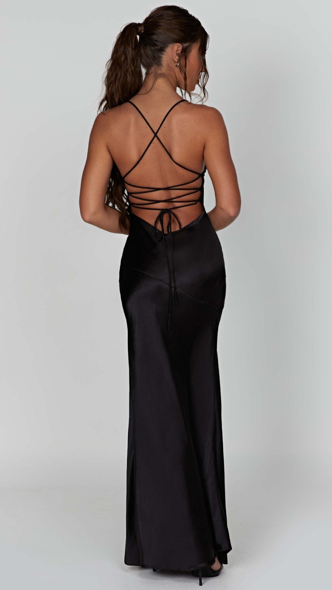 Vestido largo Negro | Bella Brisa