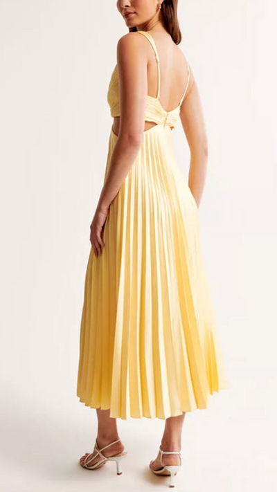 Gala  Vestido Largo Plisado | Bella Brisa