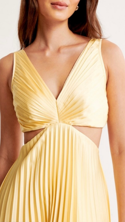 Gala  Vestido Largo Plisado | Bella Brisa