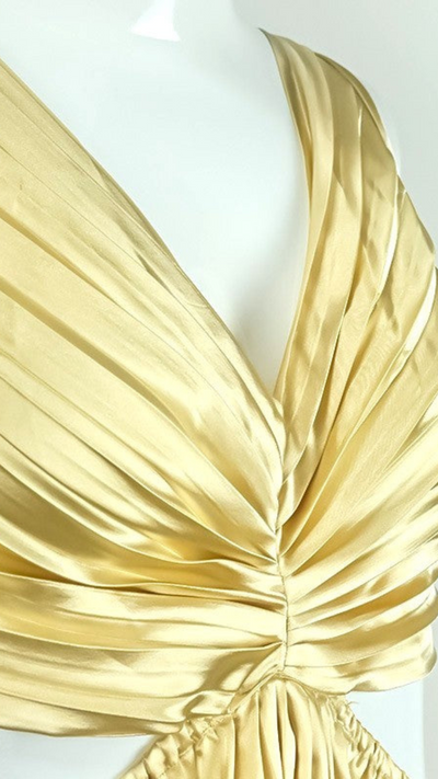 Gala  Vestido Largo Plisado | Bella Brisa