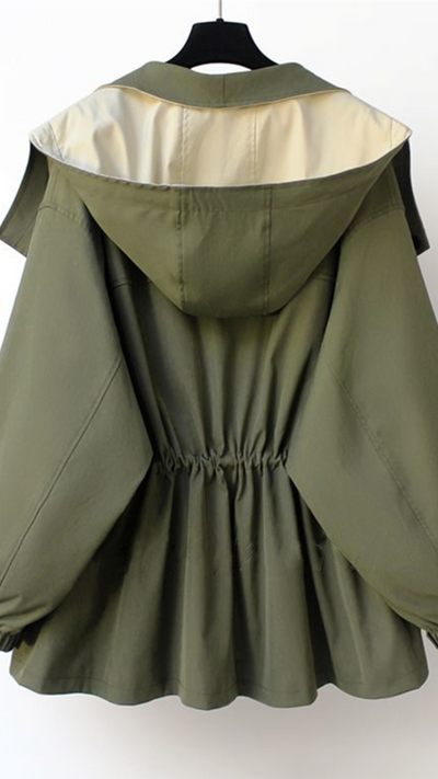 Gabardina con capucha | Bella Brisa