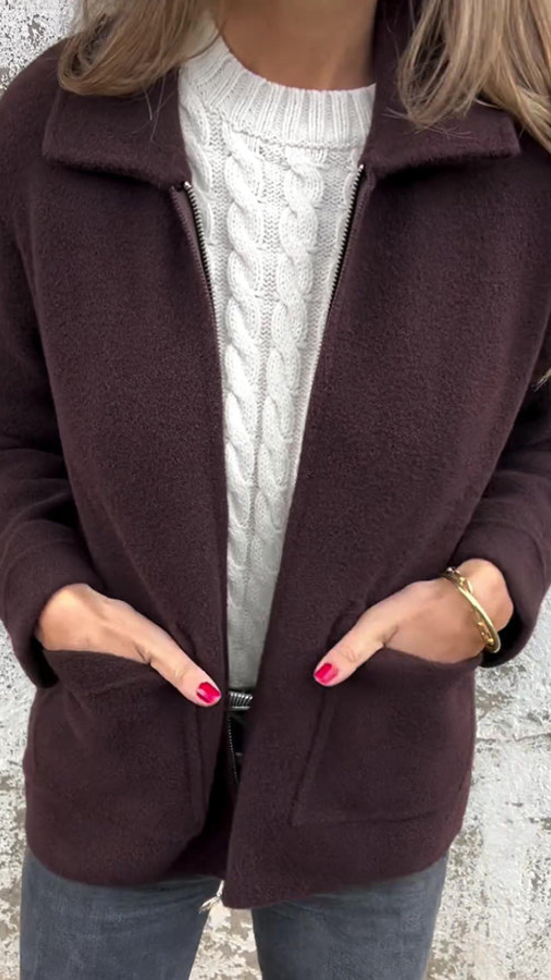 Chaqueta con cremallera | Bella Brisa
