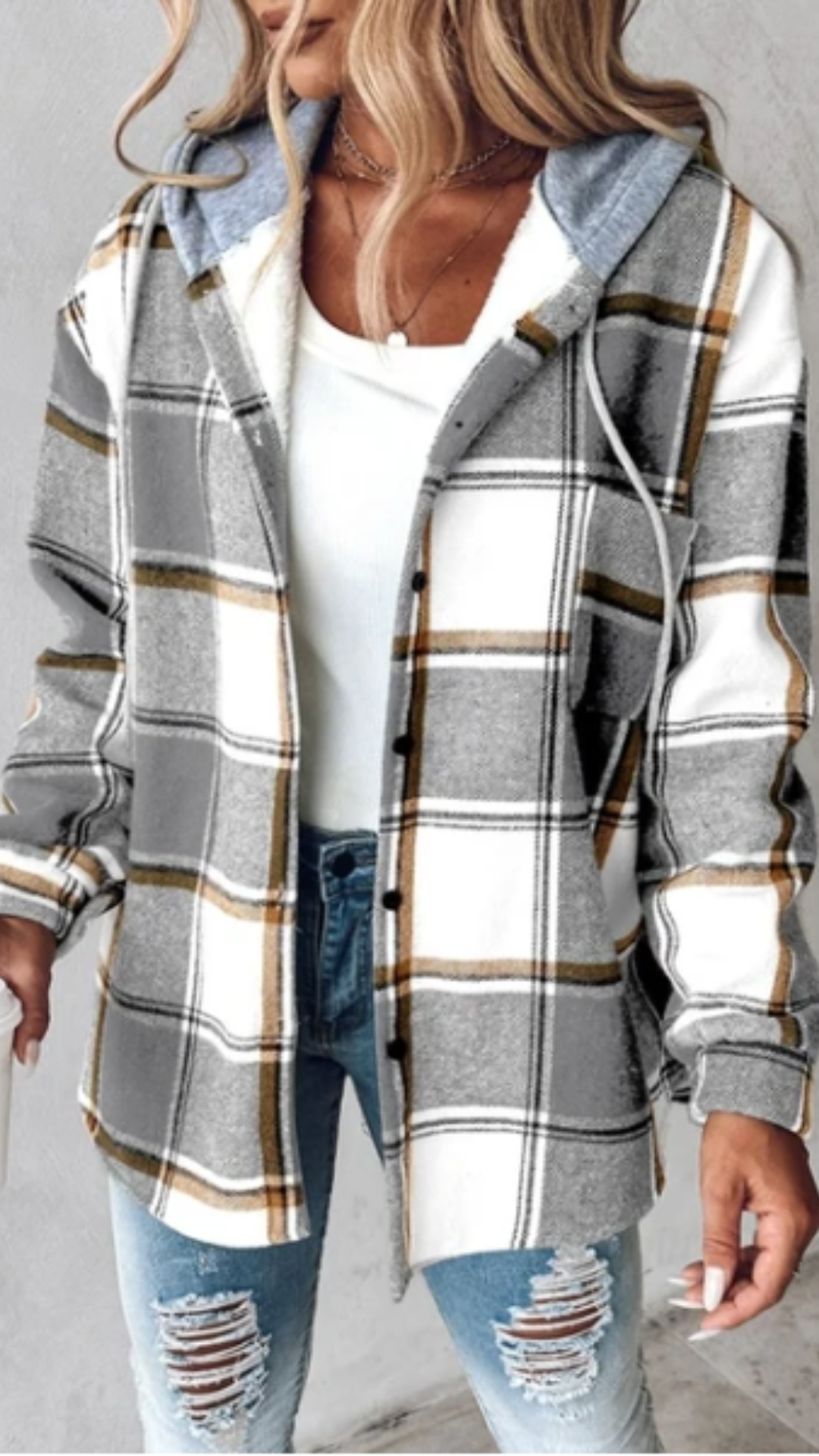 Chaqueta a cuadros | Bella Brisa