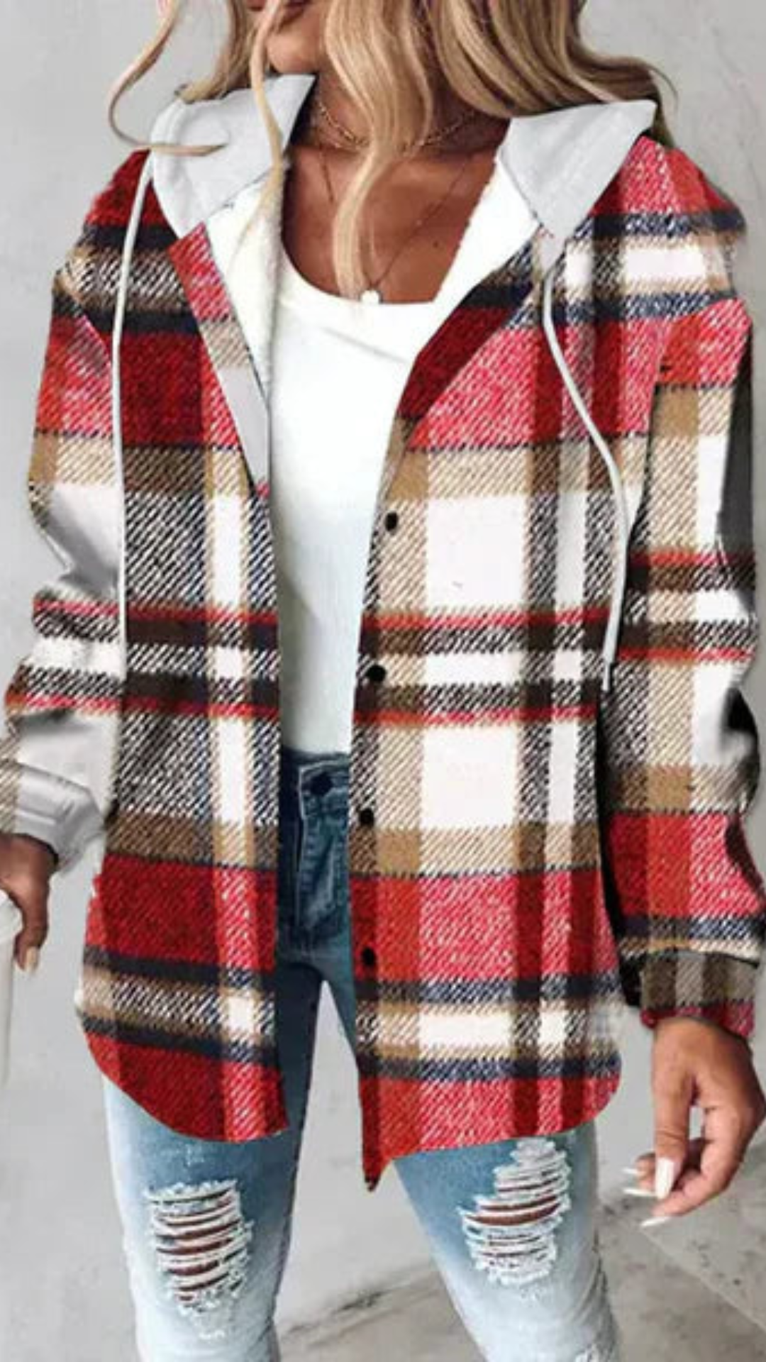 Chaqueta a cuadros | Bella Brisa