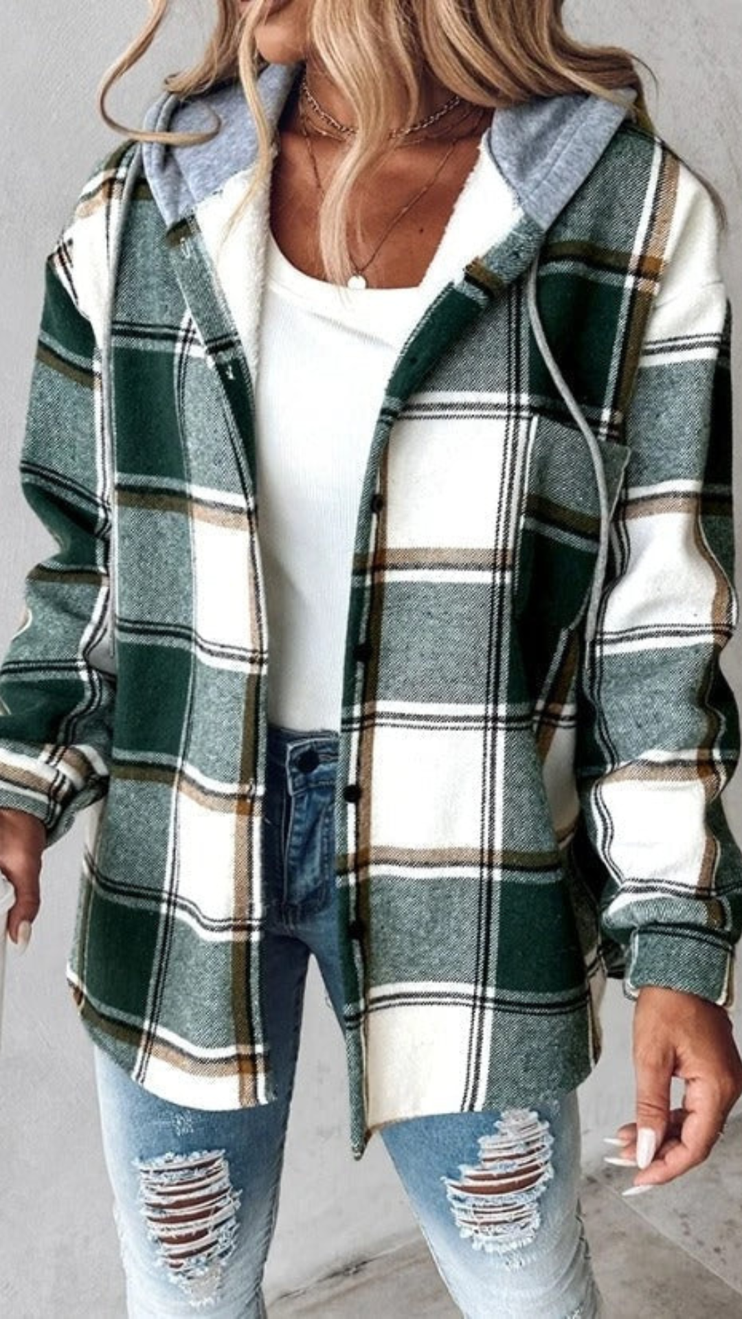 Chaqueta a cuadros | Bella Brisa
