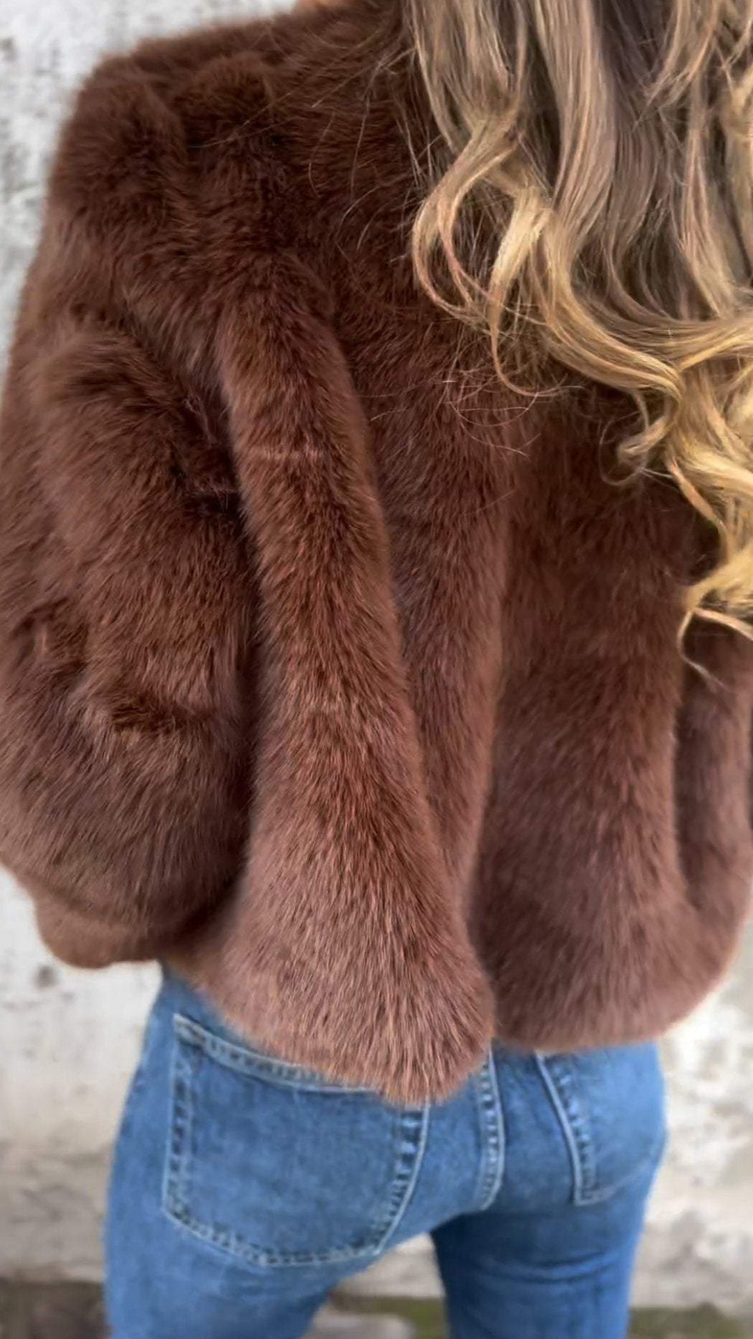 Chaqueta de faux fur | Bella Brisa