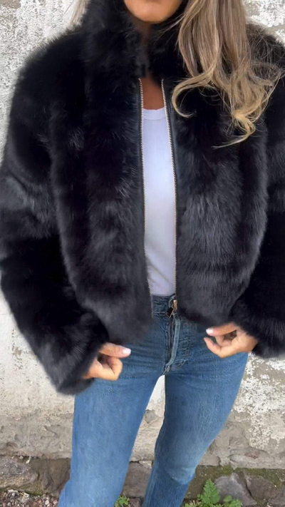 Chaqueta de faux fur | Bella Brisa