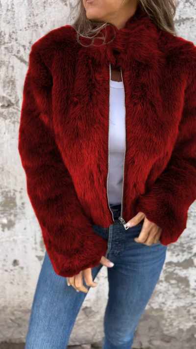 Chaqueta de faux fur | Bella Brisa