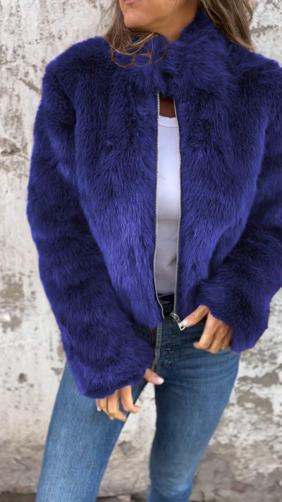 Chaqueta de faux fur | Bella Brisa