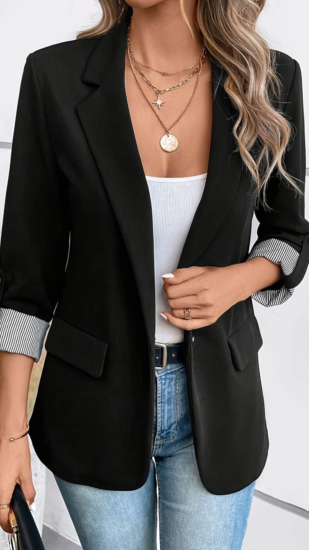 Blazer elegante entallado | Bella Brisa
