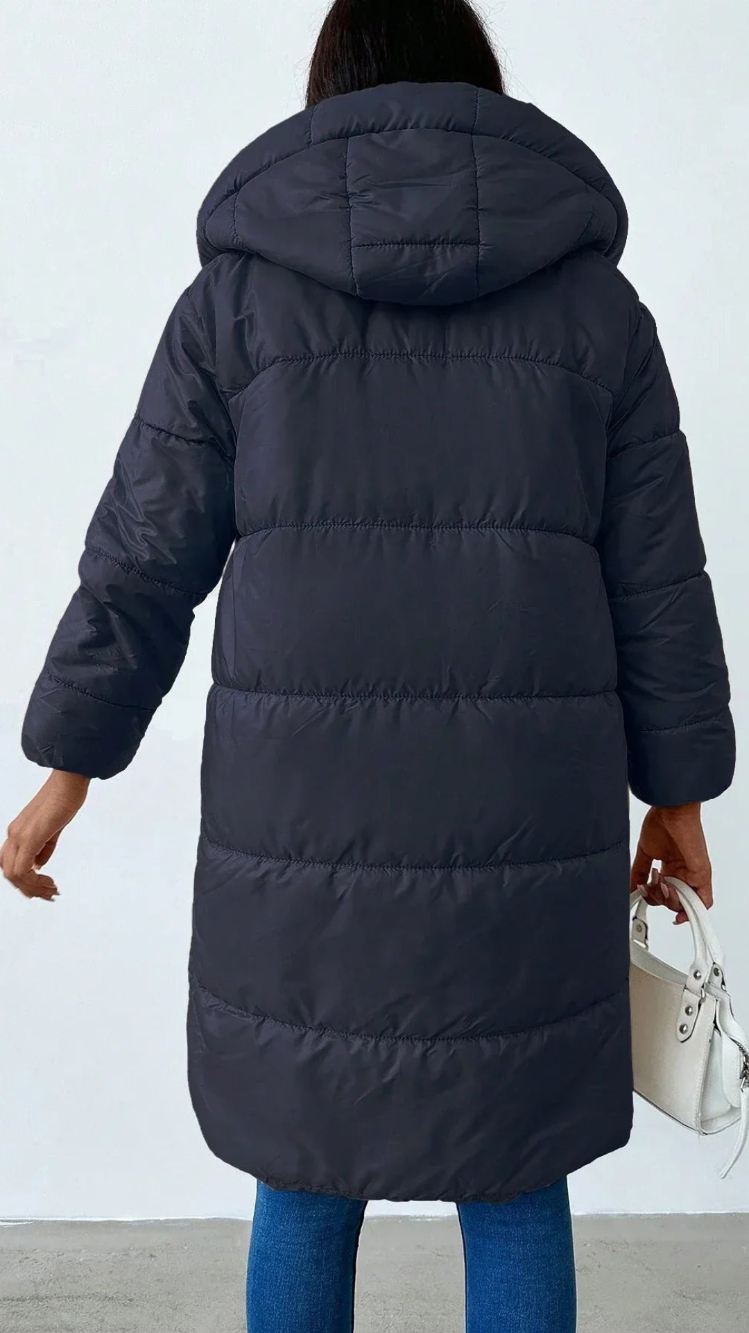 Chaquetón impermeable largo con bolsillos | Bella Brisa