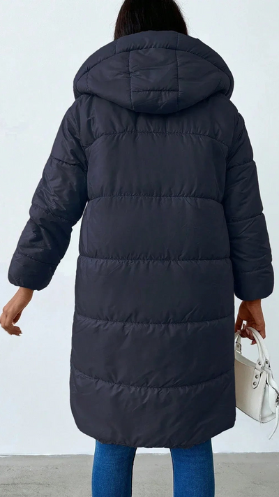 Chaquetón impermeable largo con bolsillos | Bella Brisa