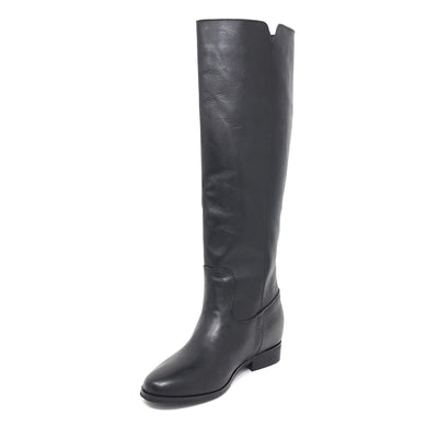 Bota alta Lauren detalle V en oro | Bella Brisa