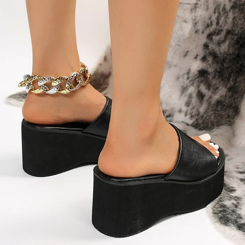 Sol - Sandalias con plataforma | Bella Brisa
