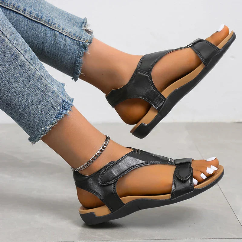 Sandalias ergonómicas de piel | Bella Brisa