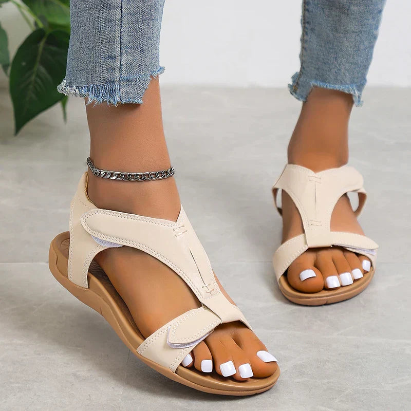 Sandalias ergonómicas de piel | Bella Brisa