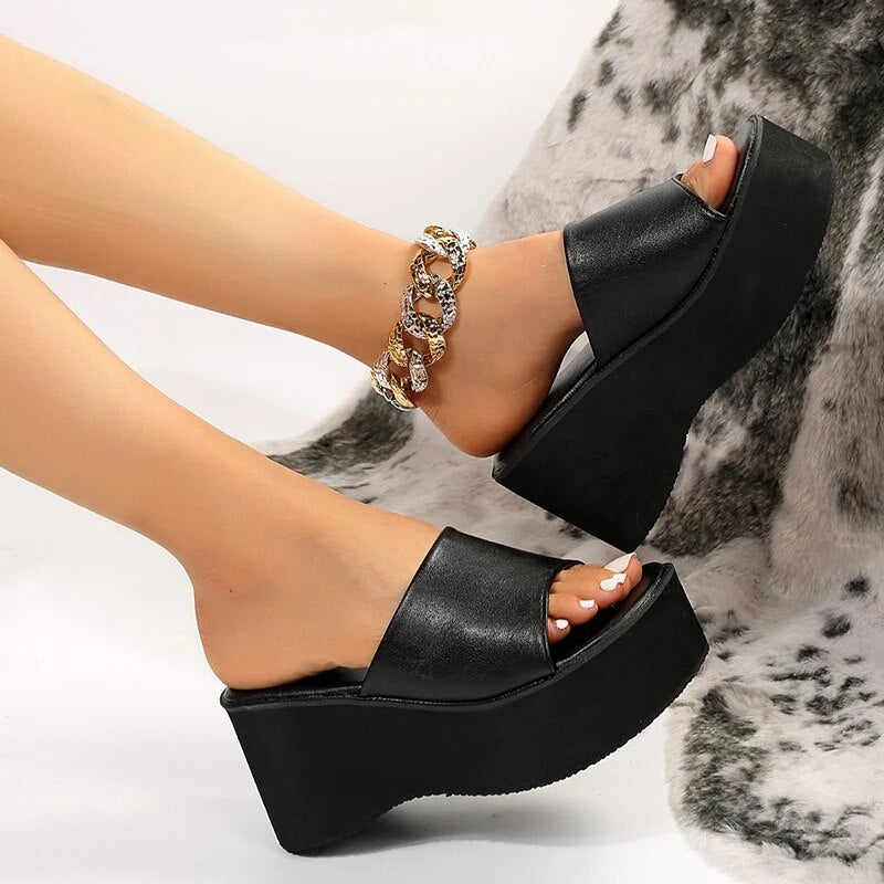 Sol - Sandalias con plataforma | Bella Brisa