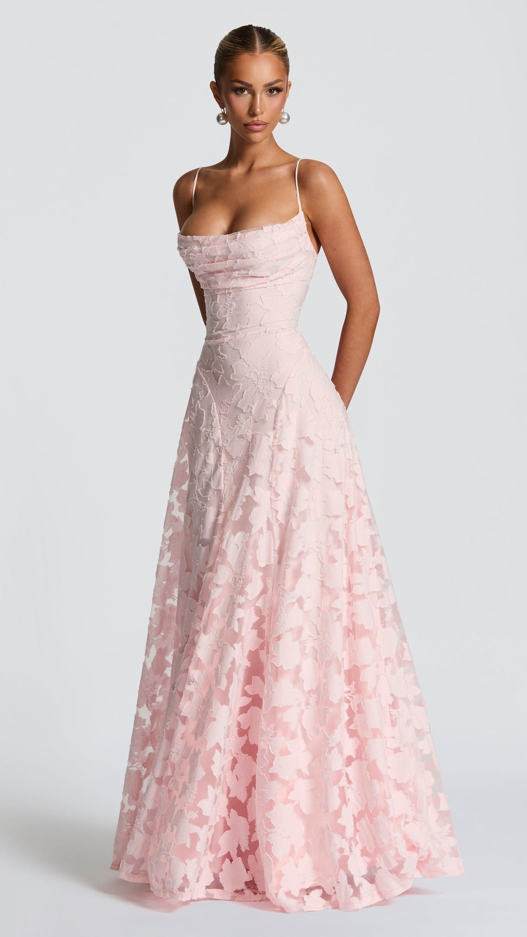 Francisa | Vestido Largo con Corsé de Encaje | Bella Brisa