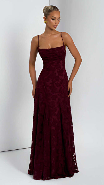 Francisa | Vestido Largo con Corsé de Encaje | Bella Brisa