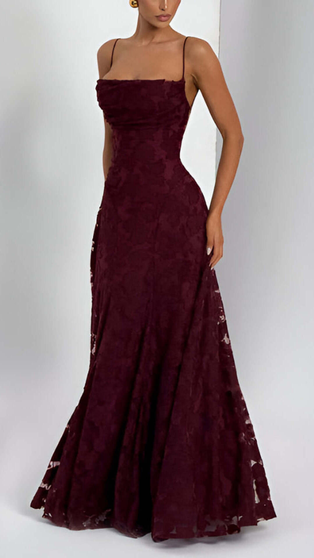 Francisa | Vestido Largo con Corsé de Encaje | Bella Brisa
