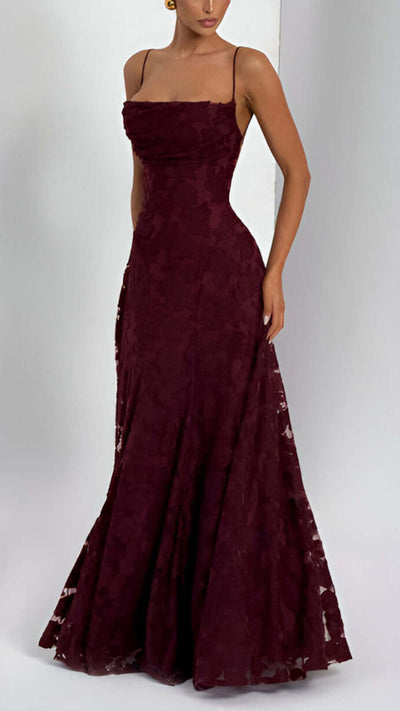 Francisa | Vestido Largo con Corsé de Encaje | Bella Brisa